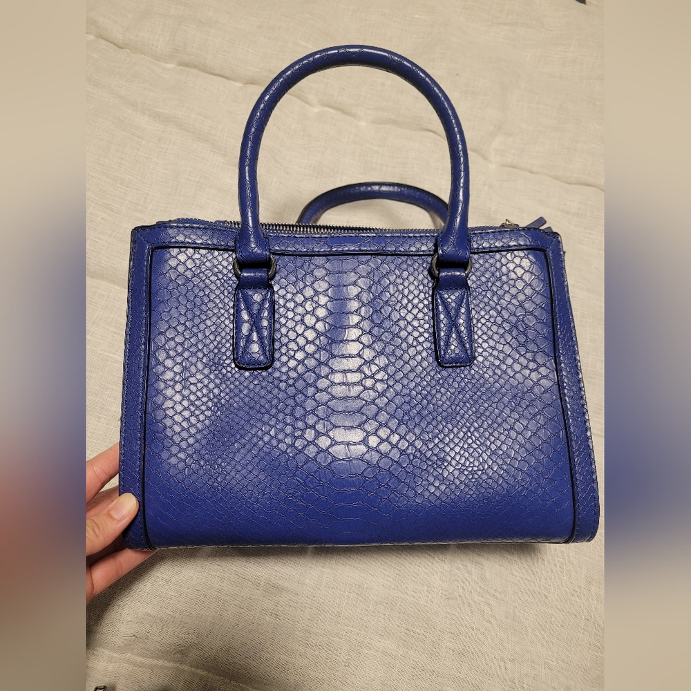 JustFab Royal Blue Satchel